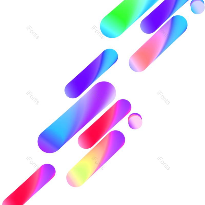 线条图片,618元素,炫彩PNG,几何免抠素材